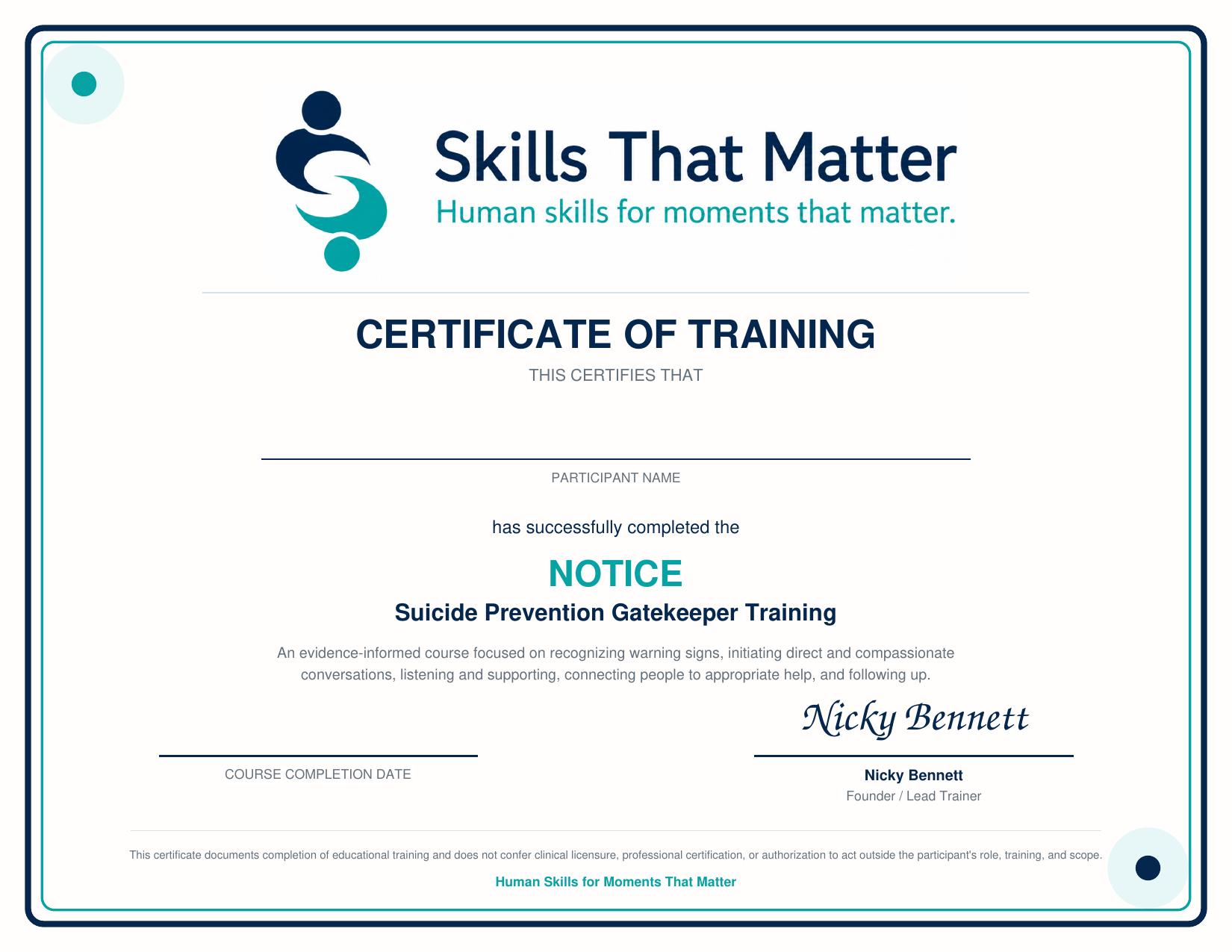 Earn a Certificate & Showcase Your Skills
